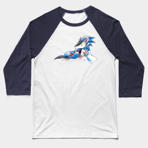 Soft Armor Baseball T-Shirt by KristenOKeefeArt